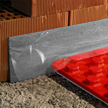 Banda Perimetrala PEE Cu Fusta si Adeziv 40 m x 150 mm x 8 mm-Banda Perimetrala