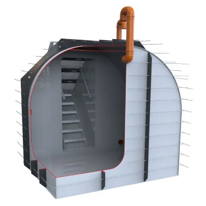 Pivnita Subterana Quick 1, 3600 x 2400 x 2320 mm, 480 kg-Pivnite Subterane Modulare