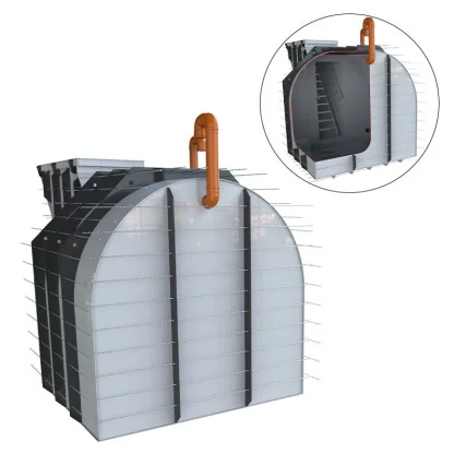 Pivnita Subterana Quick 2, 4570 x 2400 x 2500 mm, 520 kg-Pivnite Subterane Modulare