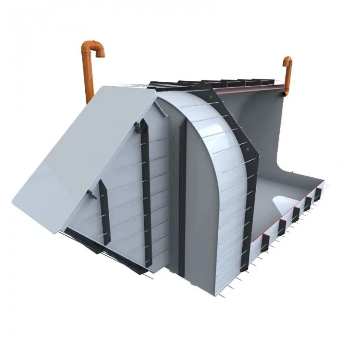 Pivnita Subterana Quick 1, 5600 x 2400 x 2320 mm, 870 kg-Pivnite Subterane Modulare