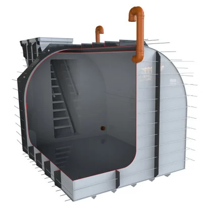 Pivnita Subterana Quick 2, 5570 x 2400 x 2500 mm, 800 kg-Pivnite Subterane Modulare