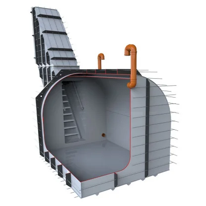 Pivnita Subterana Quick 3, 5770 x 2400 x 4415 mm, 650 kg-Pivnite Subterane Modulare