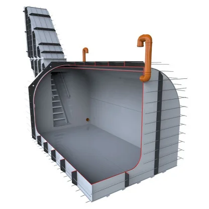 Pivnita Subterana Quick 3, 6770 x 2400 x 4415 mm, 730 kg-Pivnite Si Adaposturi