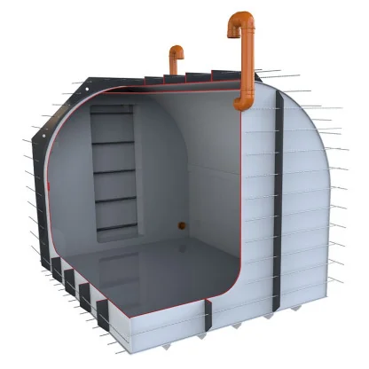 Pivnita Subterana Quick 4, 3390 x 2400 x 2320 mm, 540 kg-Pivnite Subterane Modulare