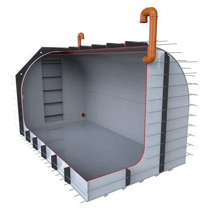 Pivnita Subterana Quick 4, 4390 x 2400 x 2320 mm, 620 kg-Pivnite Subterane Modulare