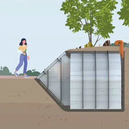 Pivnita Subterana Quick 1, 4600 x 2400 x 2320 mm, 760 kg-Pivnite Subterane Modulare