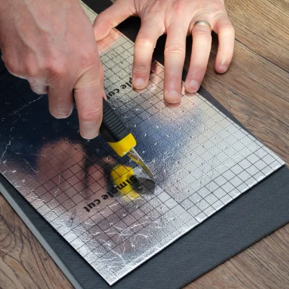 Placa Polistiren Extrudat Aluminizata, 3 in 1, 1000 x 500 x 3 mm-Incalzire In Pardoseala
