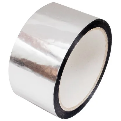 Banda Adeziva Aluminizata 50 mm x 50 m x 47 my-Accesorii Pentru Izolatii Termice