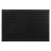 Covoras Intrare 40 x 60 cm, Harmony, Antiderapant, Material Reciclat, Negru-Covorase intrare