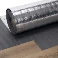 Folie Aluminizata Parchet 15 m x 1000 mm, Grosime 3 mm | ISOTECKLINE