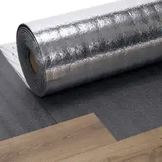 Folie Aluminizata Parchet 15 m x 1000 mm, Grosime 3 mm | ISOTECKLINE