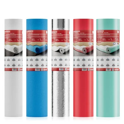 Izolator HD Aluminizat Pentru Parchet Stratificat 12,5 m x 1 m x 2 mm-Materiale Izolatoare Profesionale ISOTECKLINE