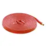 Tub Izolatie Polietilena Expandata Laminata, Rosu, Rola 10 m x 4 mm, Ø 15 mm-Izolatii Pentru Tevi