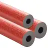 Tub Izolatie Polietilena Expandata Laminata, Rosu, Rola 10 m x 4 mm, Ø 15 mm-Izolatii Pentru Tevi